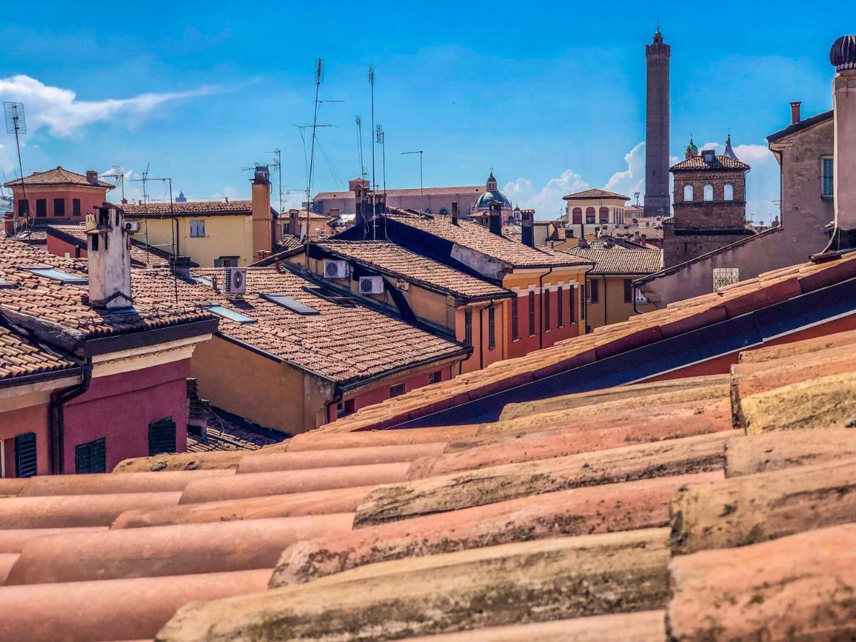 Healthy Flat Bologna - Tower Skyline View Lejlighed Eksteriør billede